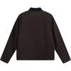 Li-Ning Unisex Detroit Jacket Corduroy Collar Chocolate Brown AJDV311-1