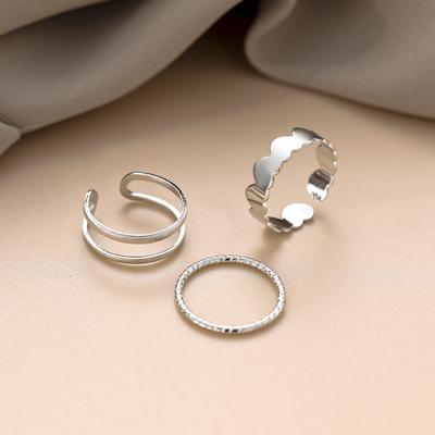 2023 Women's Girlfriend Matching Fashion Temperament Geometry Women's Accessories Korean Version Ring