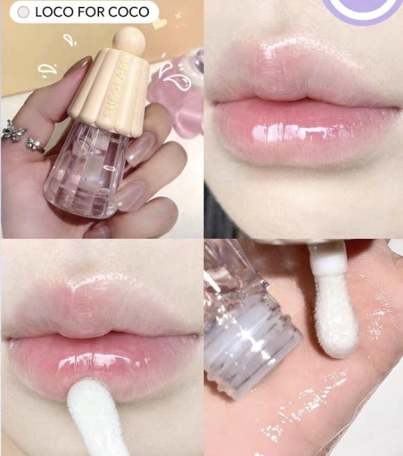 New Packaging! Small Cake Sheglam Jelly Lip Gloss Fruit Essence Toot Nourishing Moisturizing Not Oily Lip Gloss