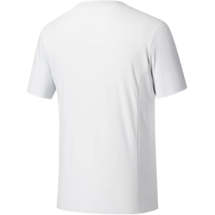 Anta Outdoor Series Sports Casual Simple Solid Color Round Neck Pullover Short Sleeve T-Shirt Men Tops Sand-Gray 152520133-2