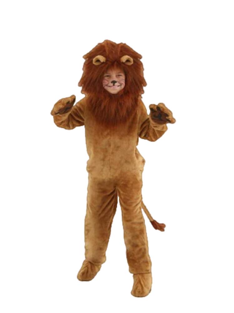 Déguisement Lion Dessin Animé pour Halloween - Adultes & Enfants - Tenue de Fête Animale
