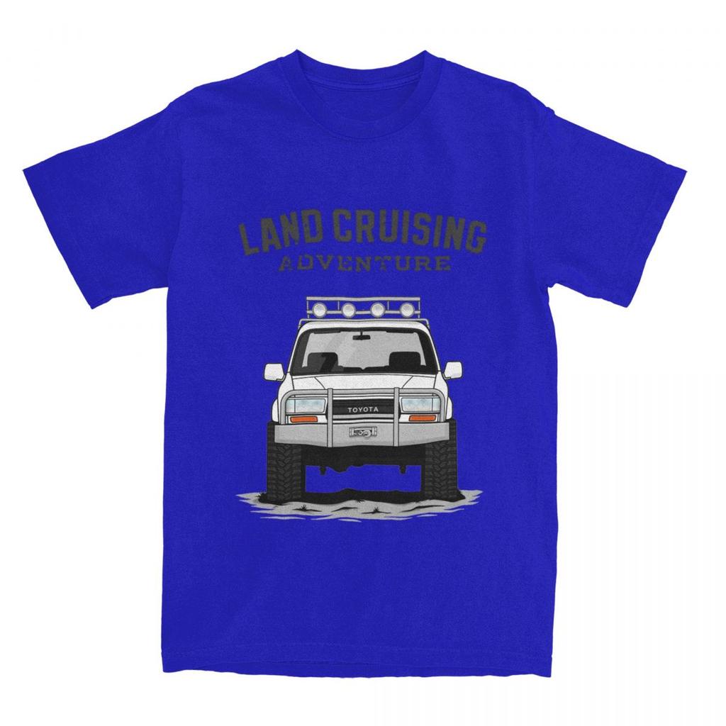 Land Cruiser FJ 80 Series T-Shirts Men Women 100% Cotton Off Road FJ80 Car Landcruising Adventure Tee Shirt Graphic Clothing