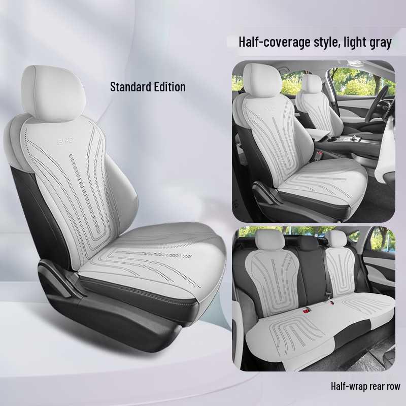 Funda de Cojín de Asiento de Ante para BYD Sea Lion 05EV - Ajuste Universal para las Cuatro Estaciones