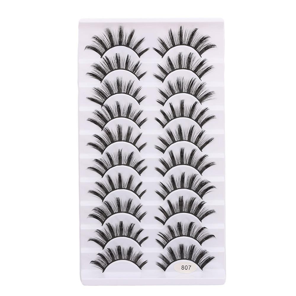 Full Strip False Eyelashes Handmade Fake Eyelash 3D Faux Mink Lash Eye Lash Extension