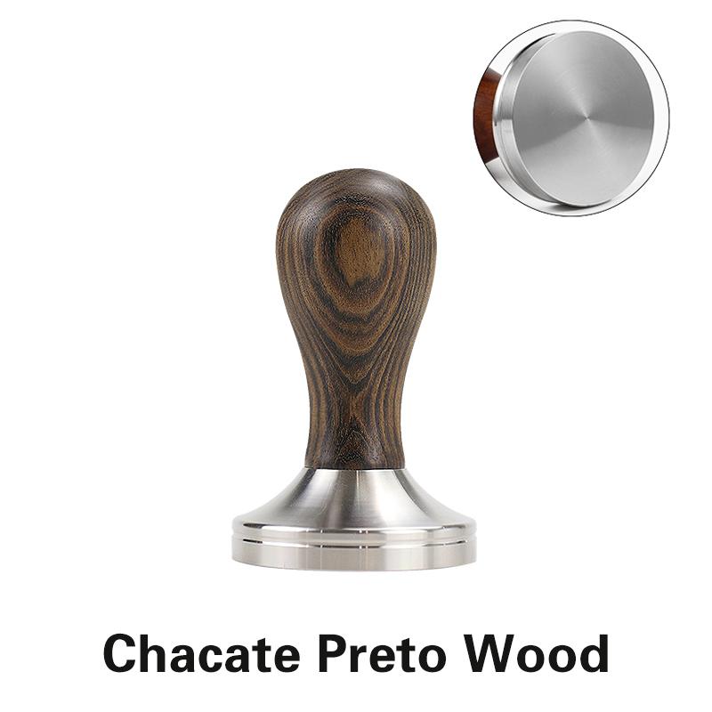 Kaffee-Tamper 51mm 57mm 58.5mm Für Delonghi Breville Lelit Siebträger Edelstahl Espressozubehör Eckige Barista Werkzeuge