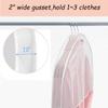 5 Pcs Transparent Clothes Hanging Dust Cover Moistureproof Garment Protector  Shoulder Dustproof