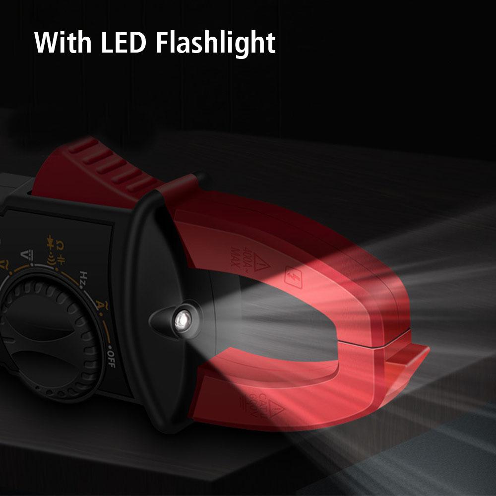 Car Electronics Tester Multimeter Ammeter Voltage Tester Digital Clamp Meter DC/AC Current Amp Hz Capacitance NCV Ohm Test Tools