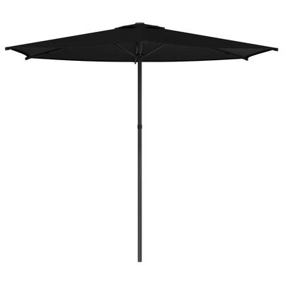 Garden Umbrella with Base 270 X 270 Cm Polyester Rectangular