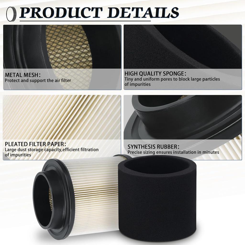 0452306 1253355 Air Filter for Polaris Trail Blazer 250 Phoenix 200 Sportsman 300 Hawkeye 300 Sawtooth 200 Xplorer 250
