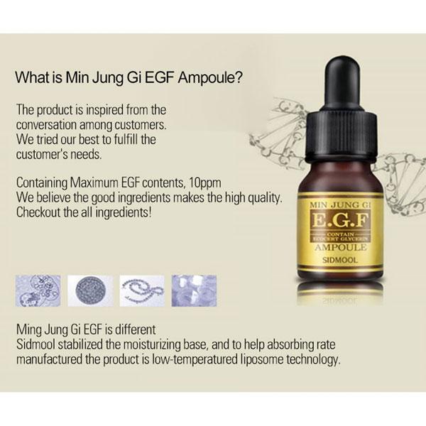 SIDMOOL Minjoongki EGF Ampoule Plus D-Panthenol 11ml