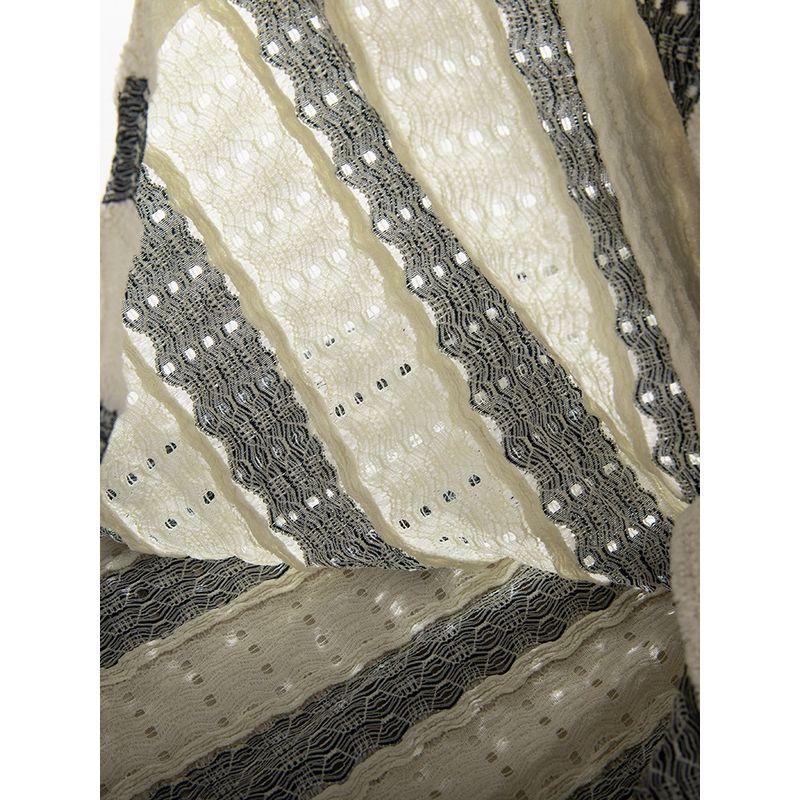 Stripe Short Sleeve Shirts Men's Loose Casual Half Sleeve Shirt Summer Relaxed Feeling Cuban Collar Retro Trendy Top