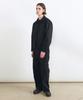 Insilence Paneled Cotton Twill Jacket Black