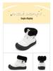 Winter Kinder Schneestiefel 2025 mit Samtfutter und Magic Klettverschluss - Dick, Bequem, Baumwollstiefel