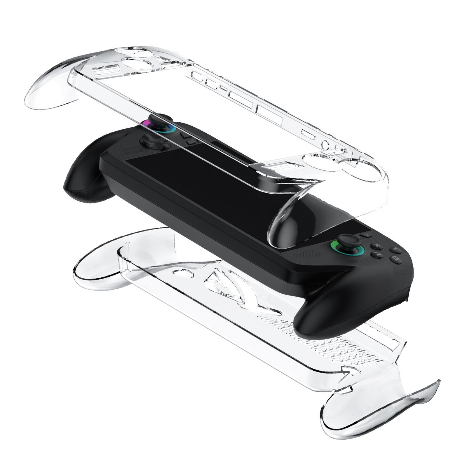 JYS-X159 For Asus ROG Xbox Ally X (2025)/Xbox Ally (2025) Crystal Clear Case PC Protective Hard Shell