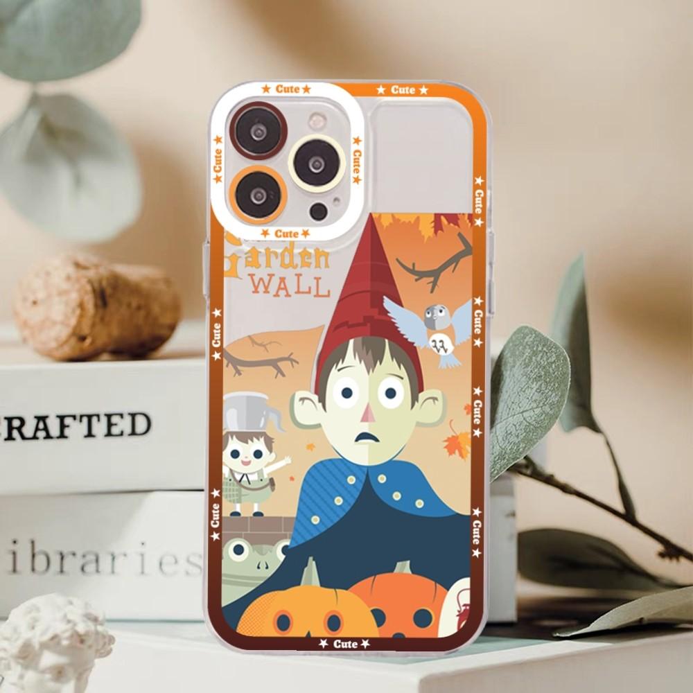 Cartoon O-Over the G-Garden W-Wall Phone Case For iPhone 15 11 12 13 14 Mini Pro Max XR X XS TPU Clear Case