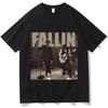 Chris Brown Fallin TShirt Graphic T Shirts Unisex Unisex Fashion Vintage Street Short Sleeve T Shirts Casual Pure Cotton Streetwear