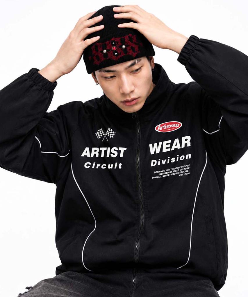 ARTISTWEAR Performance Club Raglan Piping Windbreaker