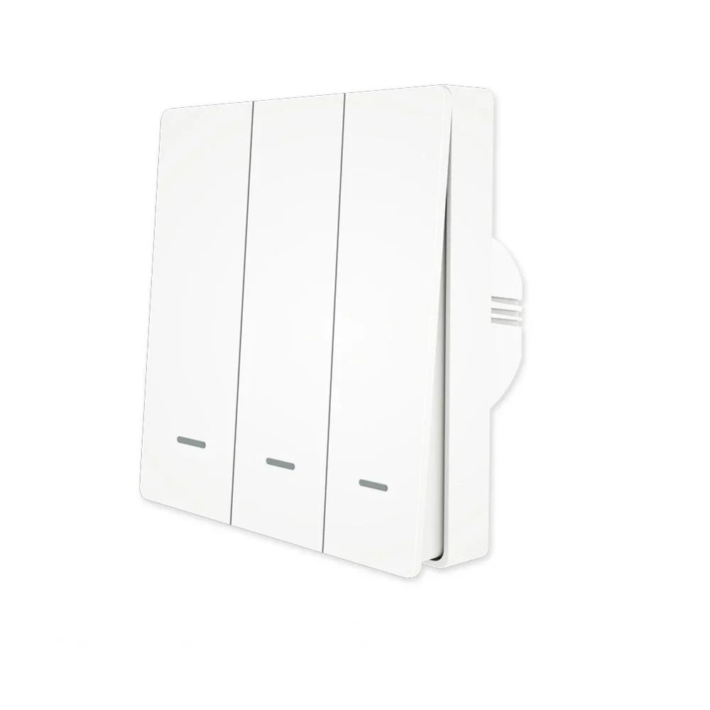 Melery ZigBee Smart Light Switch Push Button Wall Interruptor Inteligente Tuya SmartLife App 2 Way Remote By Alexa Google Home