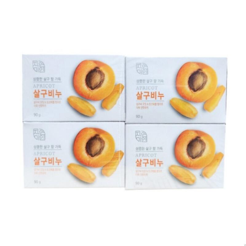 

Apricot Soap (90gx4ea, Rose of Sharon)