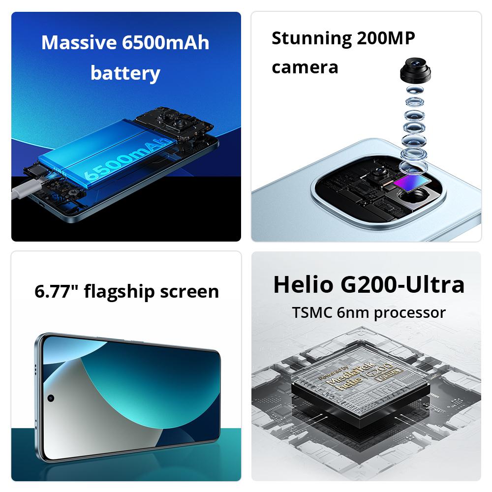 Redmi Note 15 Pro 4G NFC-Titanová/Černá/Modrá