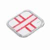Medical Cross Embroidered Patch Hook&Loop Embroidery Applique Badge On Clothing Bag Hat(#2)