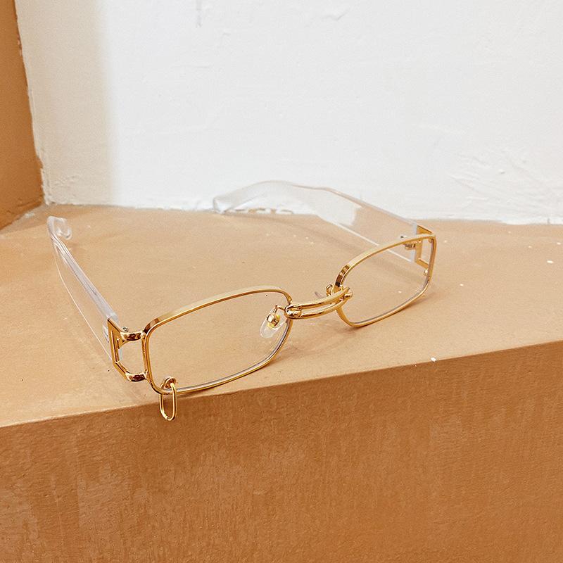 

Ins популярные модные маленькие прямоугольные женские роскошные солнцезащитные очки дизайнерские винтажные мужские солнцезащитные очки в стиле панк