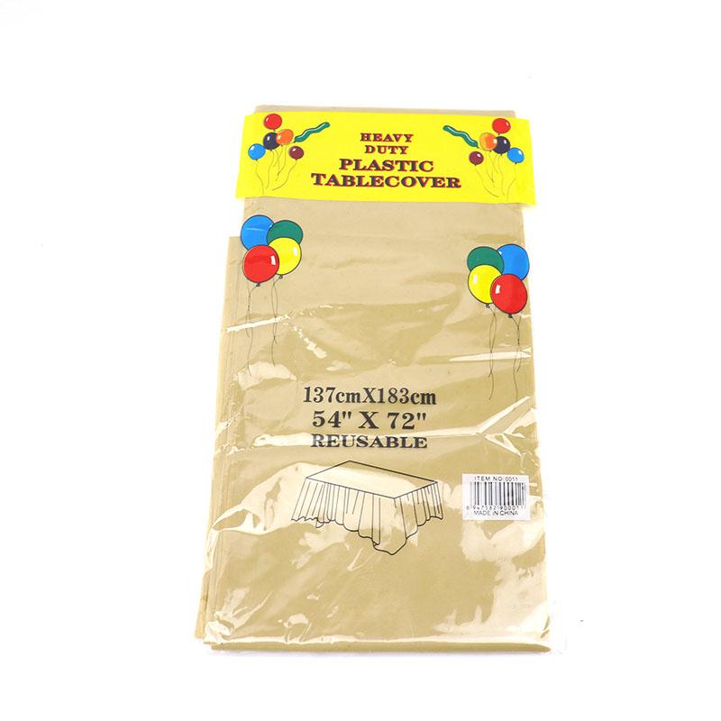 Environmentally Friendly Disposable Plastic Party Wedding Tablecloth Catering Meal Tableware Environmentally Party Tablecloths