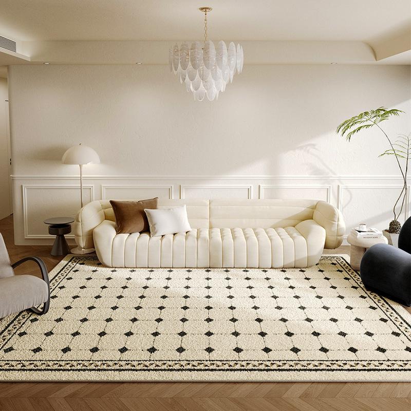 Simple Style Carpet for Living Room Abstract Decoration Large Carpets Non-slip Children's Bedroom Rug 200x300cm Coffee Table Mat