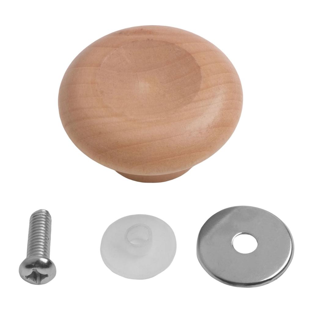 Heat-resistant Wood Wooden Lid Knob Pot Lid Handle