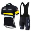 Cycling Suit Set Strap Short Sleeve Set Cycling Suit