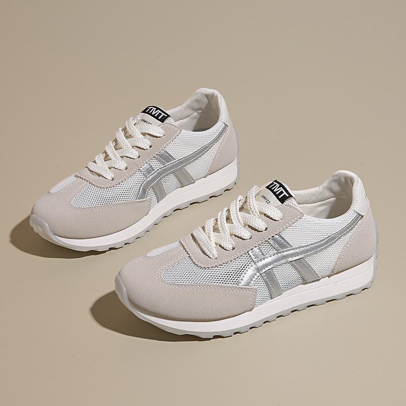 

Is the new Forrest Gump shoes women s summer student sports running shoes casual shoes platform heightening shoes F- 40 серебряный