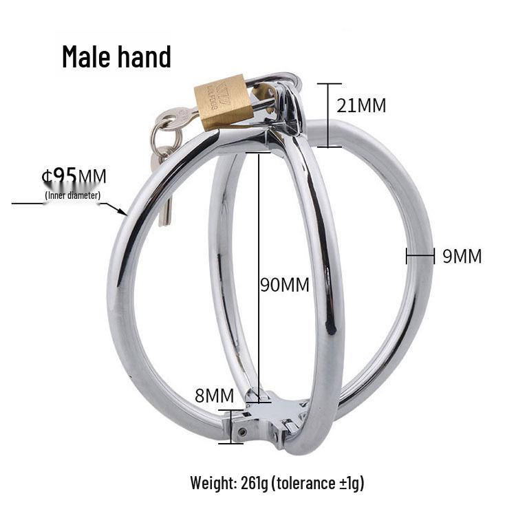 Fun Metal QQ Handcuffs: Anklets, BDSM Cross & Hanging Restraints
