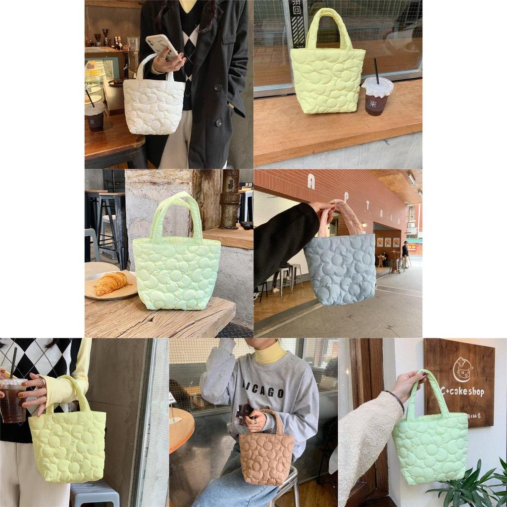 Стильна стьобана сумка-тоут для перекусів та дитячих речей. Ідеально для щоденного використання мамою.