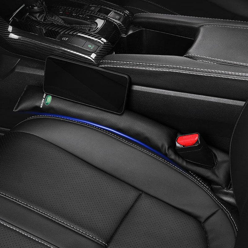 2PCS Car Seat Gap Filler Side Seam Plug Strip Leak-proof Filling Strip for Land Rover Discovery Range Rover Evpque Defender Car Eyeglass Rover L405