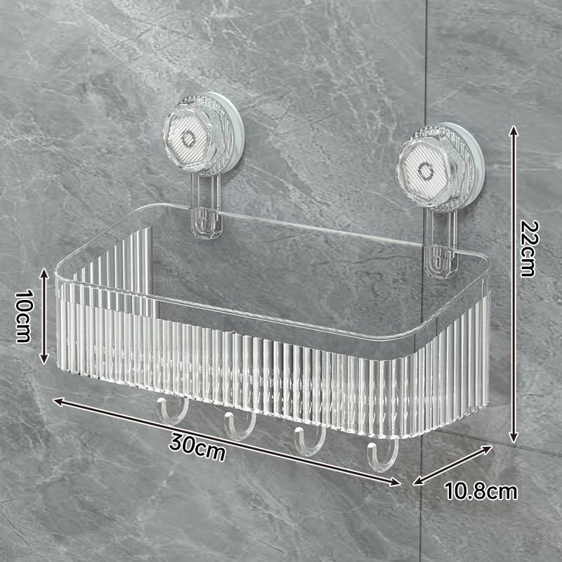 

Настенная вращающаяся стойка для хранения на присосках, стойка для хранения в ванной комнате, коробка для хранения лицевых полотенец, крючок на стену Large белый