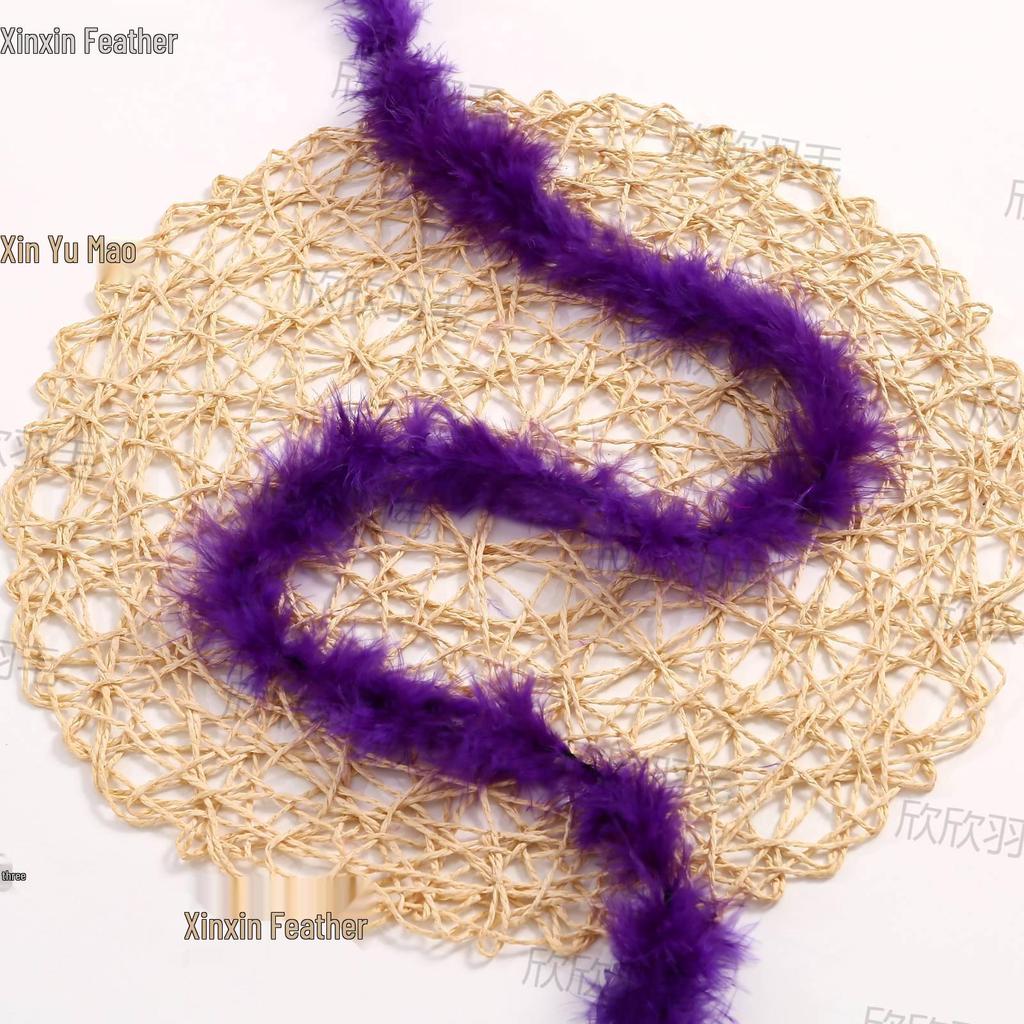 Turkey Feather Flat Trim for Hats, Skirts, and Bouquets