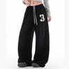 Pantaloni della tuta larghi lavati effetto retrò ICH MODE da donna
