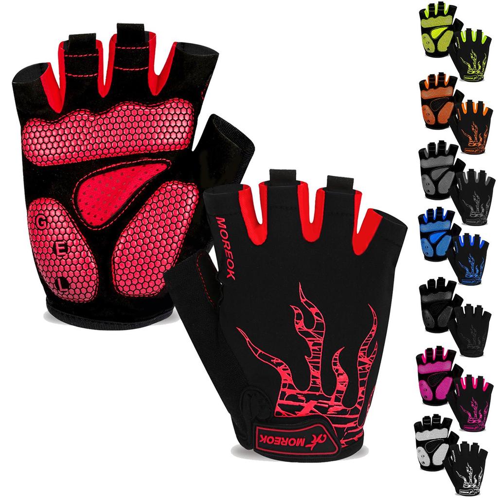 New Mountain Road Bike & Motorcycle Half-Finger Riding Gloves for Outdoor Sports