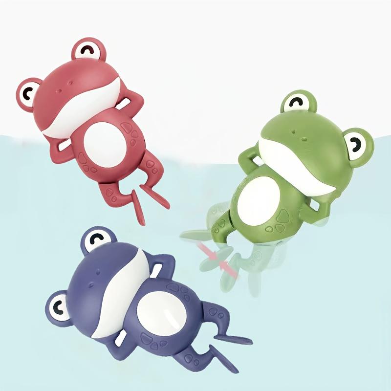 

3 шт. Разноцветные лягушки, игрушки для плавания, смешанные цвета, прочный пластик, идеально подходят для игр в помещении и на открытом воздухе, развивают навыки плавания, дизайн «Лягушка-плавание / Игривая лягушка»