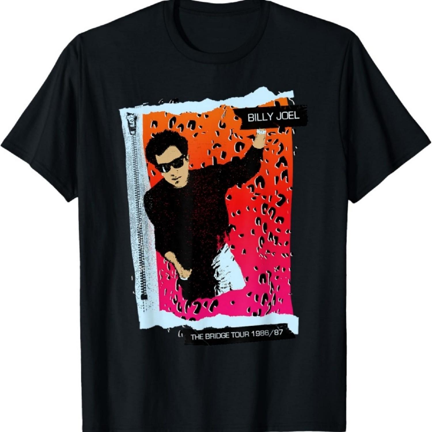 

Billy Joel - The Bridge Tour 1986 T-Shirt XXXXXL чорний