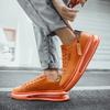 Couple Style Travel Shoes Unisex Tenis Sneakers  Large Size Men's and Women's Sneakers Orange Blue Clunky Men's Platform Shoes
