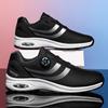 New air cushion cushioning sneakers outdoor light and comfortable rotating button lace-free casual trendy shoes