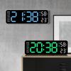 Multi-functional Digital LED Clocks Wall-mounted Display Table Clock  for Bedroom
