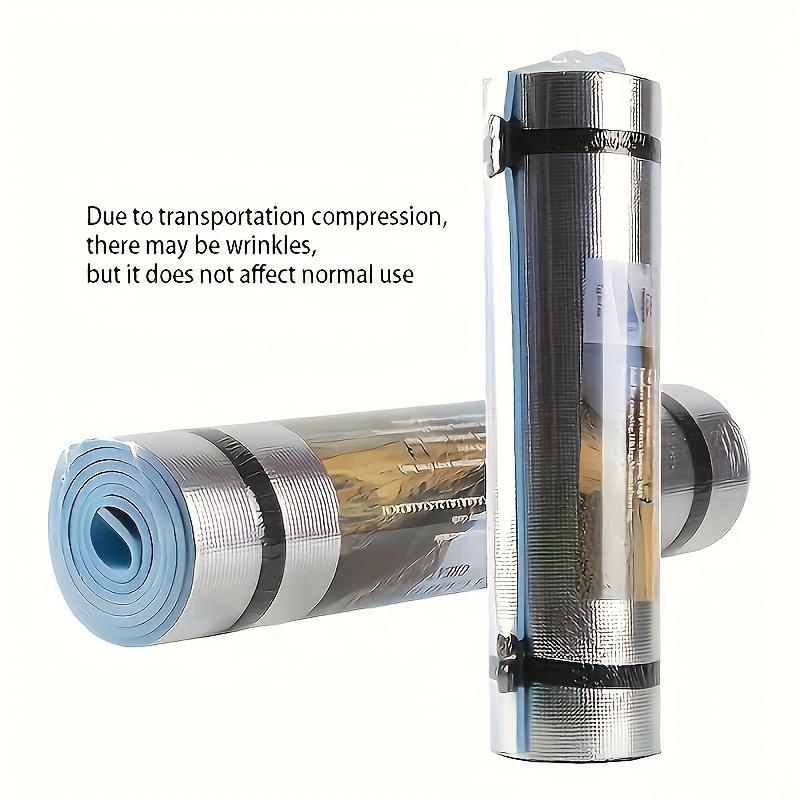 Thickened Elastic Foam Camping Sleeping Pad - Waterproof & Moisture-Proof, Durable EVA Material with Upgraded Embossing - 70.87x19.69x0.24 Inches