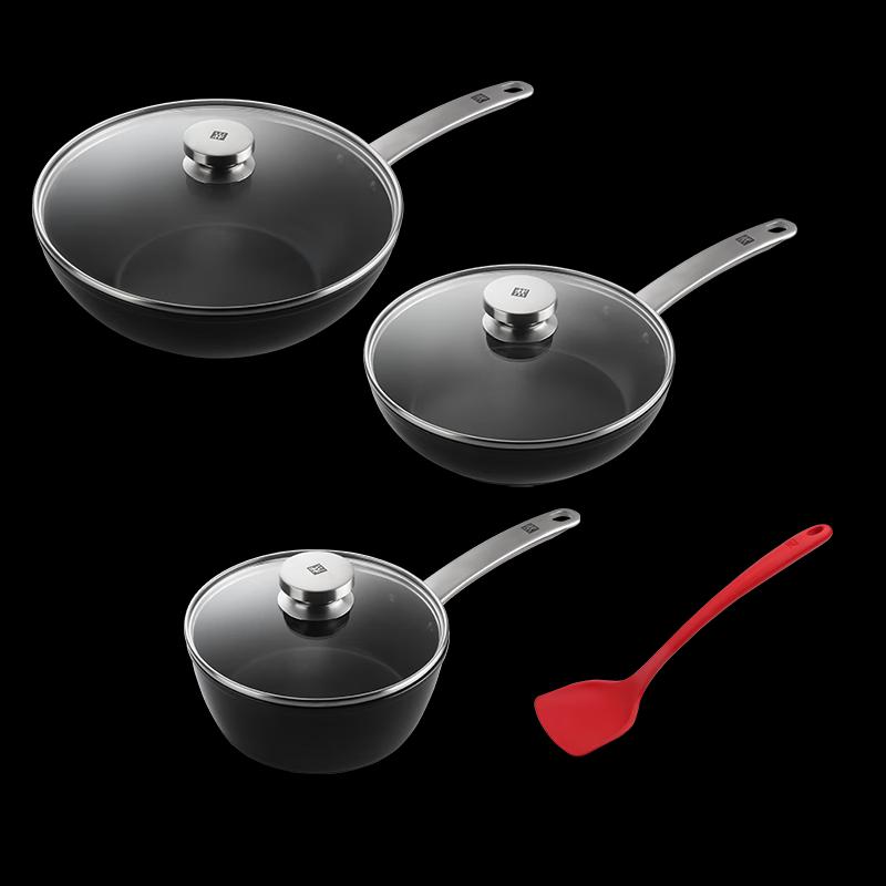 Zwilling Enjoy 4-Piece Chinese Wok Cookware Set