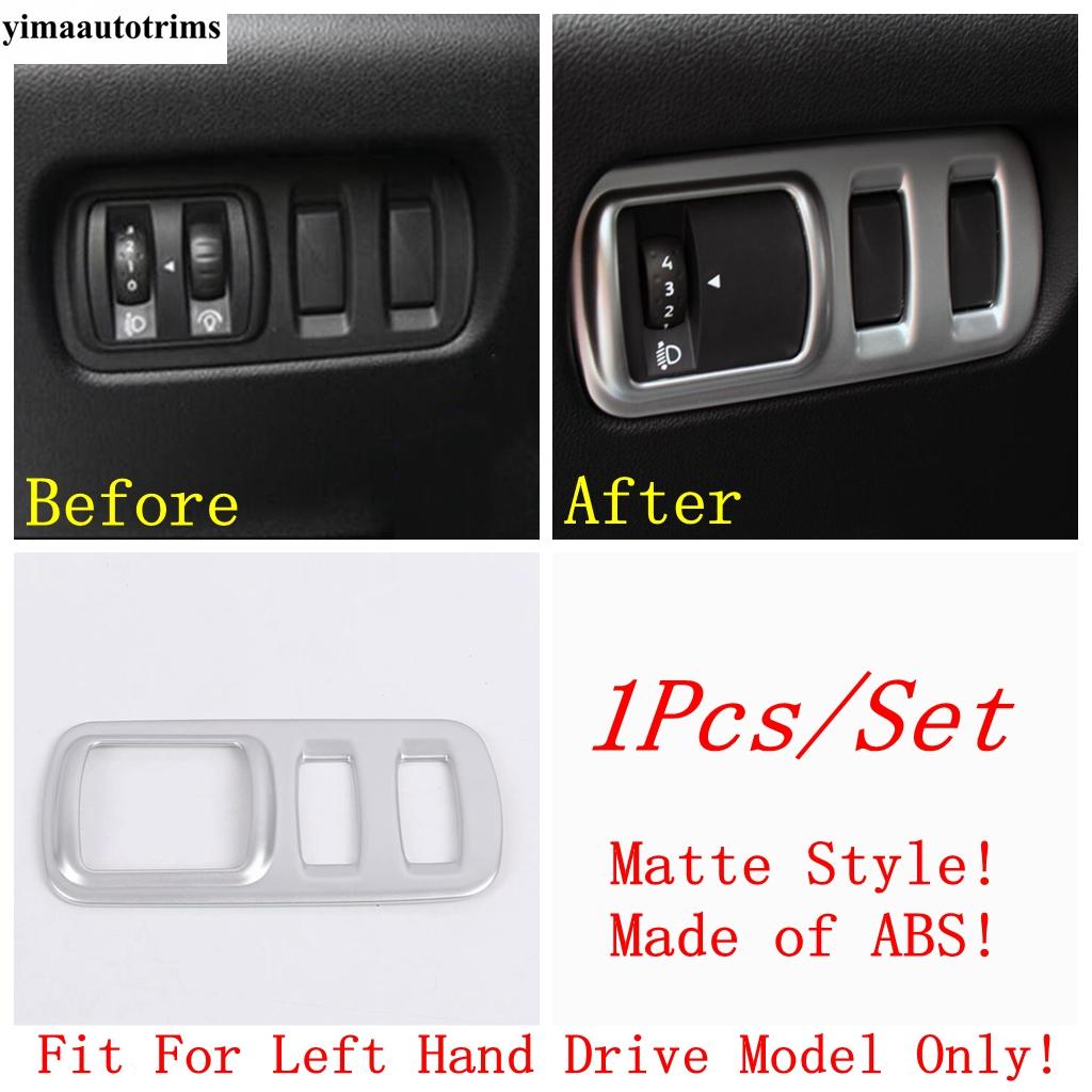 

Pillar A Frame / Head Light Control Panel / Read Lamp / Dashboard Air AC Cover Trim Accessories For Renault Kadjar 2016 - Head Light Lamp