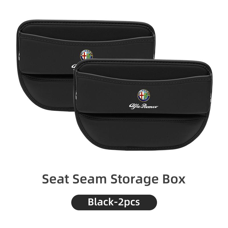 Car Seat Gap Crevice Storage Box Console Bag Between Seats Sticker Interior For Alfa Romeo Giulietta 159 147 156 166 Mito Giulia