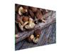 GLAS-SCHNEIDEBRETT 52x40 PILZE