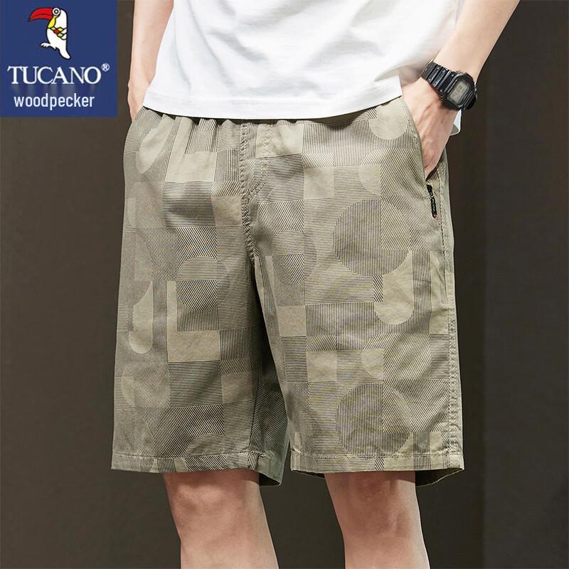 TUCANO Men s Summer Casual Beach Shorts L