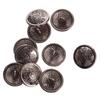 Mens Cuff Links Sets Metal Cuff Links Men Wear Dark Brown Display Beautiful Cuffs 10Pcs
